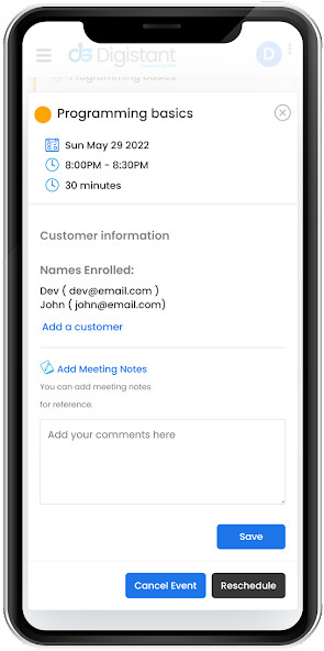 Run android online APK Digistant from MyAndroid or emulate Digistant using MyAndroid
