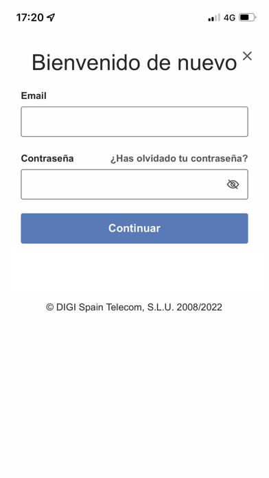 Emulate iPhone app DIGI storage España using MyAndroid Emulate iPhone app DIGI storage España using MyAndroid
