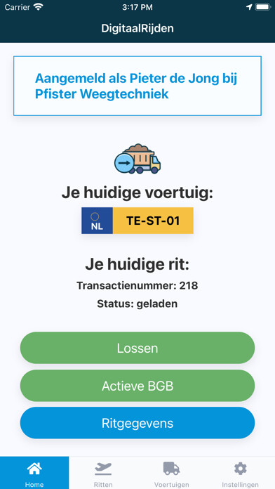 Emulate iPhone app DigitaalRijden using MyAndroid Emulate iPhone app DigitaalRijden using MyAndroid