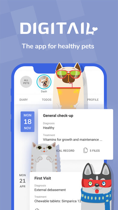 Emulate iPhone app Digitail - Smarter Pet Care using MyAndroid Emulate iPhone app Digitail - Smarter Pet Care using MyAndroid