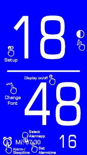 Run android online APK Digital Clock - addfree from MyAndroid or emulate Digital Clock - addfree using MyAndroid