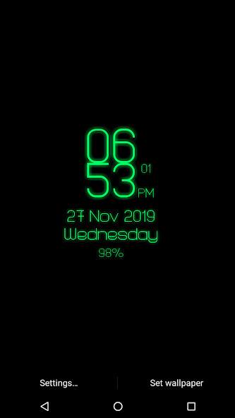 Run android online APK Digital Clock Lwp - Digi Clock from MyAndroid or emulate Digital Clock Lwp - Digi Clock using MyAndroid