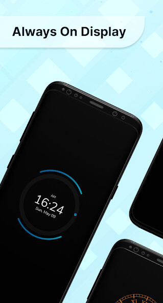 Run android online APK Digital Clock on Screen Amoled from MyAndroid or emulate Digital Clock on Screen Amoled using MyAndroid