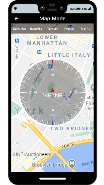 Run android online APK Digital Compass 2021 from MyAndroid or emulate Digital Compass 2021 using MyAndroid