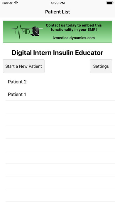 Emulate iPhone app Digital Intern Insulin Ed using MyAndroid Emulate iPhone app Digital Intern Insulin Ed using MyAndroid