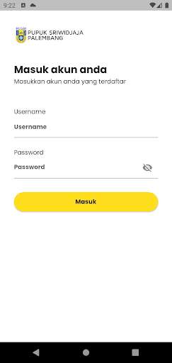 Run android online APK Digitalisasi Informasi Gudang Pusri from MyAndroid or emulate Digitalisasi Informasi Gudang Pusri using MyAndroid