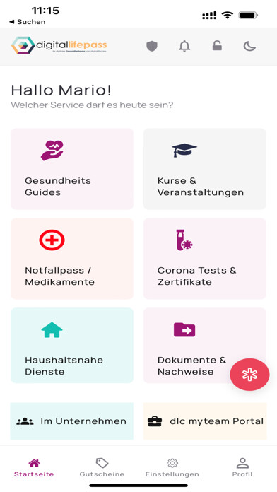 Emulate iPhone app digitallifepass using MyAndroid