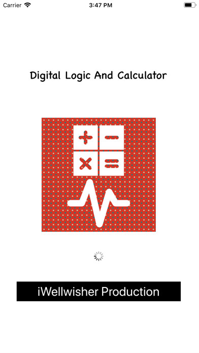 Emulate iPhone app Digital Logic And Calculator using MyAndroid