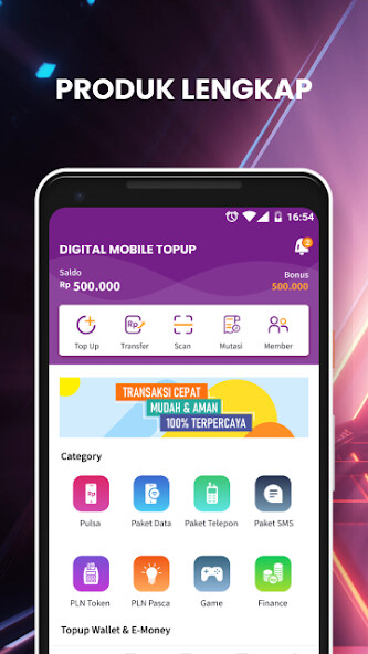 Run android online APK Digital Mobile Topup from MyAndroid or emulate Digital Mobile Topup using MyAndroid