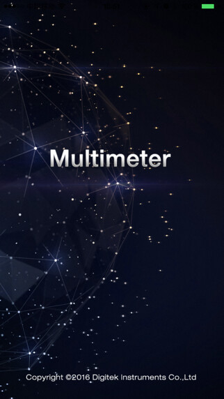 Emulate iPhone app Digital Multimeter using MyAndroid