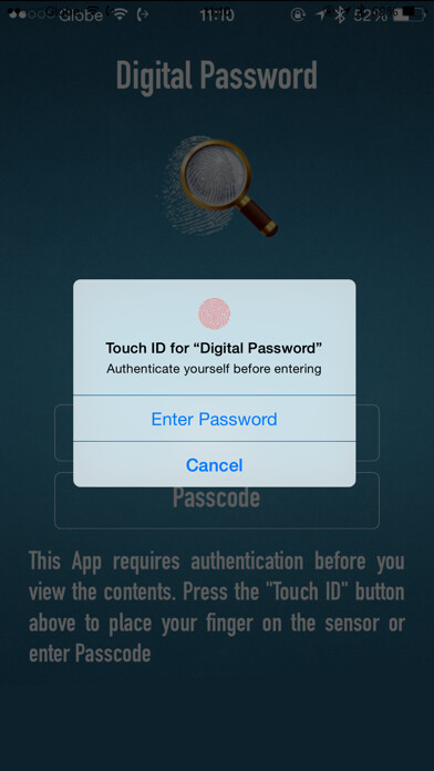 Emulate iPhone app Digital Password using MyAndroid Emulate iPhone app Digital Password using MyAndroid