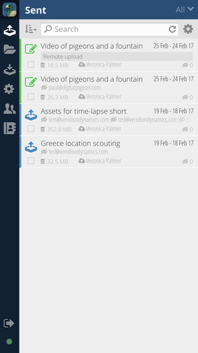 Emulate iPhone app Digital Pigeon using MyAndroid