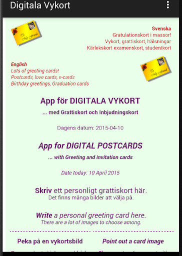 Run android online APK DIGITAL POSTCARDS from MyAndroid or emulate DIGITAL POSTCARDS using MyAndroid Run android online APK DIGITAL POSTCARDS from MyAndroid or emulate DIGITAL POSTCARDS using MyAndroid