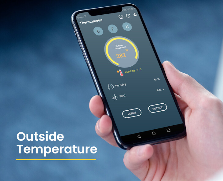 Run android online APK Digital Room Temperature Meter from MyAndroid or emulate Digital Room Temperature Meter using MyAndroid