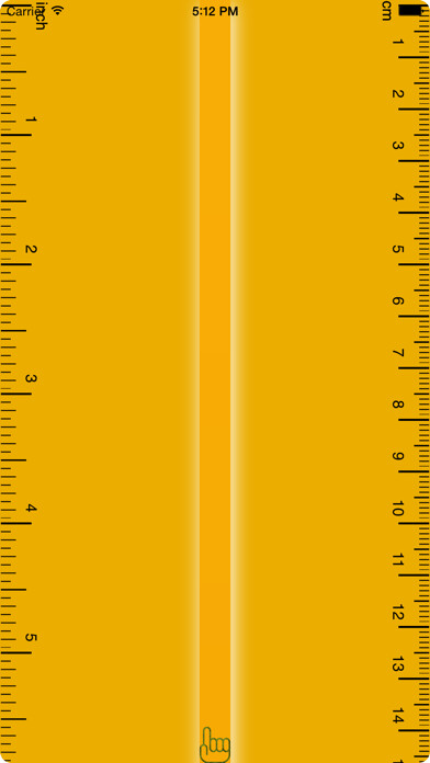 Emulate iPhone app Digital Ruler - Pocket Measure using MyAndroid Emulate iPhone app Digital Ruler - Pocket Measure using MyAndroid