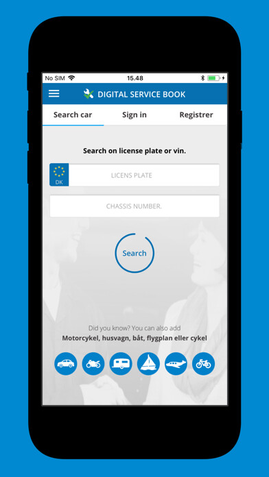 Emulate iPhone app Digital Servicebook using MyAndroid Emulate iPhone app Digital Servicebook using MyAndroid