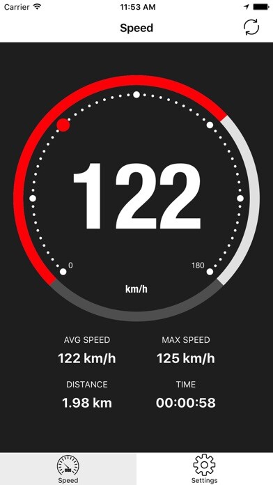 Emulate iPhone app Digital Speedometer App using MyAndroid Emulate iPhone app Digital Speedometer App using MyAndroid