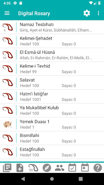 Run android online APK Digital Tasbih - Prayer Times from MyAndroid or emulate Digital Tasbih - Prayer Times using MyAndroid