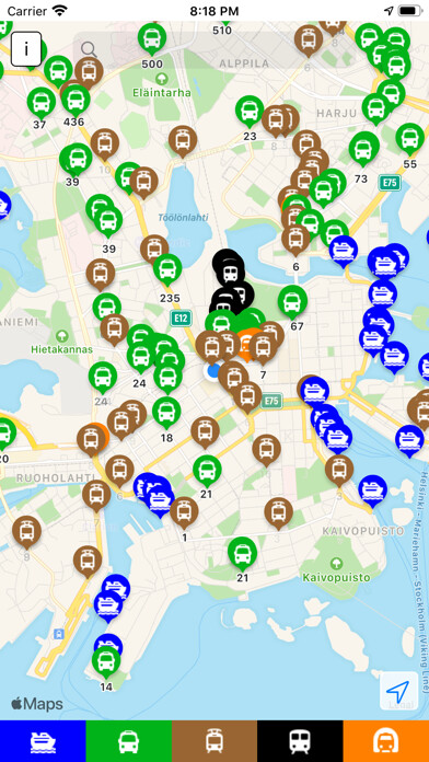Emulate iPhone app Digital Traffic Finland using MyAndroid Emulate iPhone app Digital Traffic Finland using MyAndroid