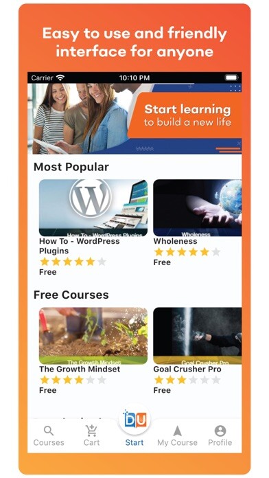 Emulate iPhone app DigitalUniv: Online Course using MyAndroid Emulate iPhone app DigitalUniv: Online Course using MyAndroid