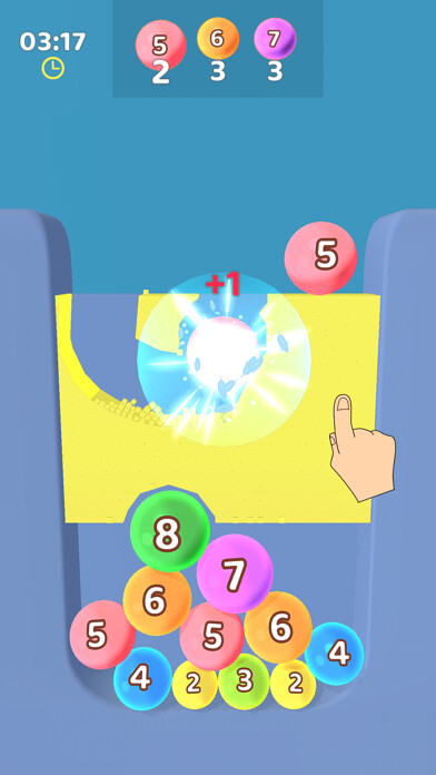 Emulate iPhone app Dig & Merge using MyAndroid