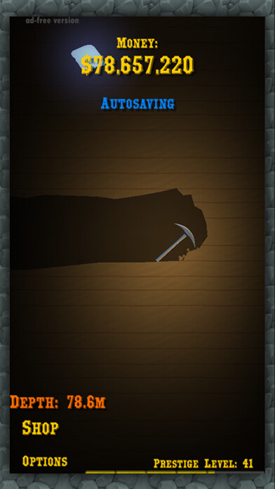 Emulate iPhone app DigMine - The mining game using MyAndroid Emulate iPhone app DigMine - The mining game using MyAndroid