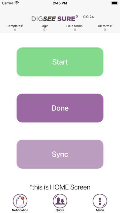 Emulate iPhone app DigSee SURE using MyAndroid