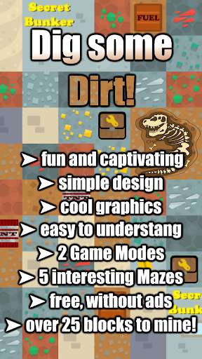 Run android online APK Dig Some Dirt + Maze Mode from MyAndroid or emulate Dig Some Dirt + Maze Mode using MyAndroid