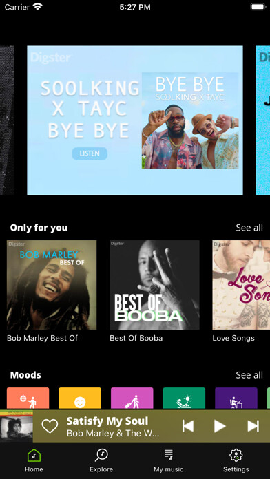 Emulate iPhone app Digster Music using MyAndroid Emulate iPhone app Digster Music using MyAndroid