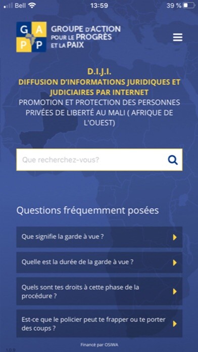 Emulate iPhone app DIJI-Mali using MyAndroid Emulate iPhone app DIJI-Mali using MyAndroid