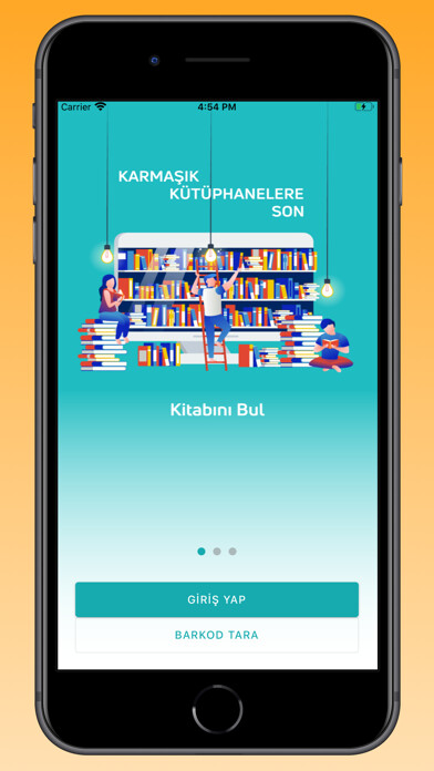 Emulate iPhone app Dijital Kütüphane DK using MyAndroid
