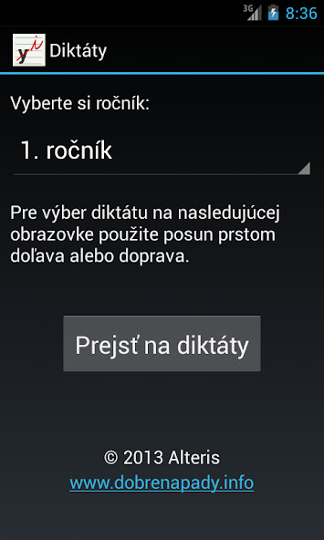 Run android online APK Diktáty SK from MyAndroid or emulate Diktáty SK using MyAndroid