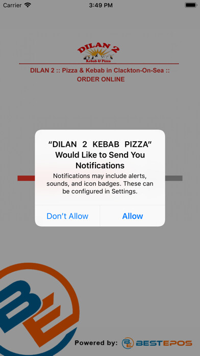 Emulate iPhone app DILAN 2 KEBAB & PIZZA using MyAndroid Emulate iPhone app DILAN 2 KEBAB & PIZZA using MyAndroid