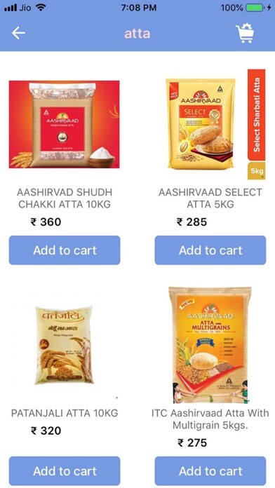 Emulate iPhone app Dilli Bazar using MyAndroid