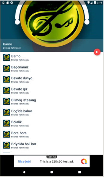 Run android online APK Dilshod Rahmonov internetsiz from MyAndroid or emulate Dilshod Rahmonov internetsiz using MyAndroid