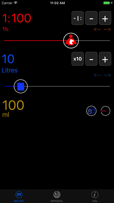 Emulate iPhone app Dilute It! using MyAndroid