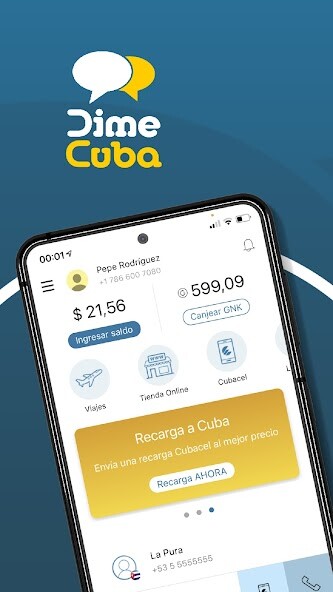 Run android online APK DimeCuba: connecting with Cuba from MyAndroid or emulate DimeCuba: connecting with Cuba using MyAndroid