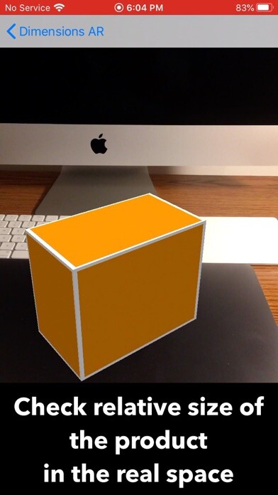 Emulate iPhone app Dimensions AR using MyAndroid