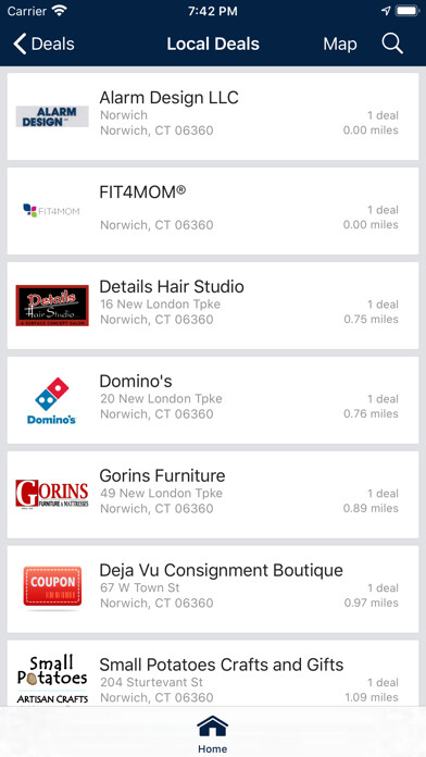 Emulate iPhone app DimePerks using MyAndroid Emulate iPhone app DimePerks using MyAndroid