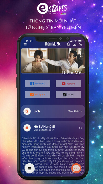Emulate iPhone app Diễm My 9x using MyAndroid Emulate iPhone app Diễm My 9x using MyAndroid