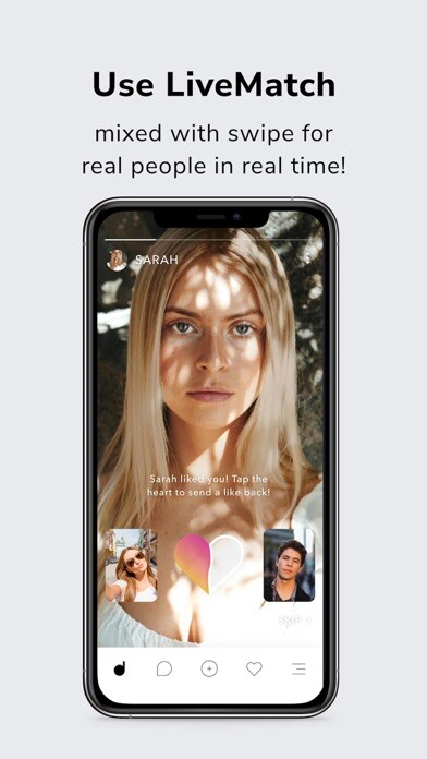 Emulate iPhone app Dimple Dating using MyAndroid