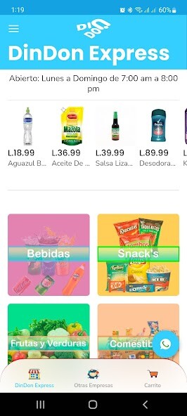 Run android online APK DinDon - Compras y Entregas from MyAndroid or emulate DinDon - Compras y Entregas using MyAndroid