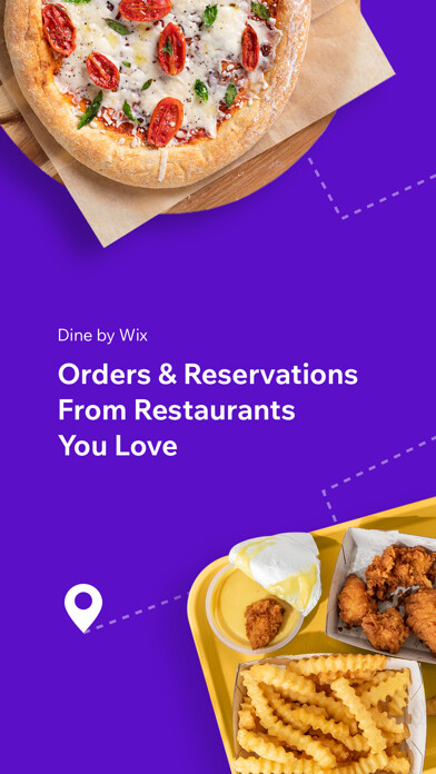 Emulate iPhone app Dine by Wix using MyAndroid