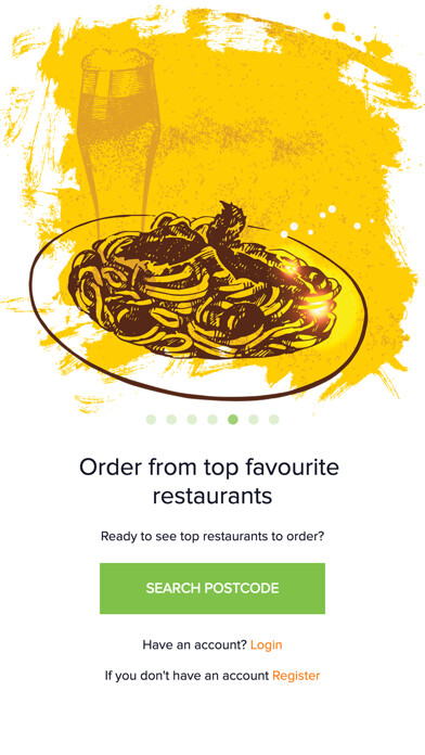 Emulate iPhone app DineOrder using MyAndroid