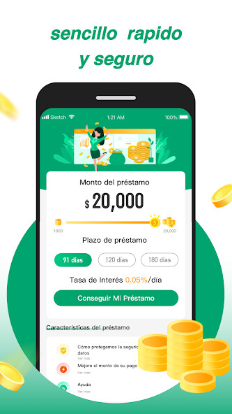 Run android online APK Dinero Deseo - Préstamo Rápido from MyAndroid or emulate Dinero Deseo - Préstamo Rápido using MyAndroid