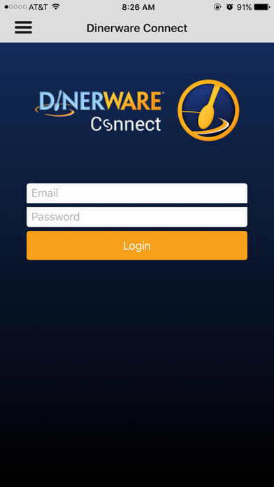 Emulate iPhone app Dinerware Connect v2 using MyAndroid Emulate iPhone app Dinerware Connect v2 using MyAndroid