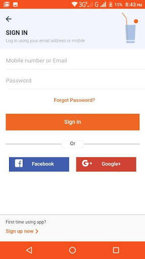 Run android online APK DineScan - Restaurant/Bar/Pub Ordering app from MyAndroid or emulate DineScan - Restaurant/Bar/Pub Ordering app using MyAndroid