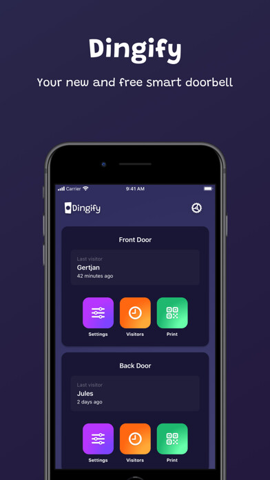 Emulate iPhone app Dingify using MyAndroid