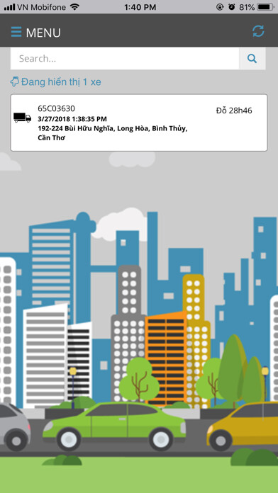 Emulate iPhone app Dinh vi 277 using MyAndroid Emulate iPhone app Dinh vi 277 using MyAndroid