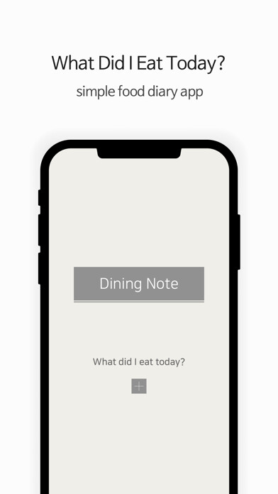 Emulate iPhone app Dining Note: Simple Diet Diary using MyAndroid Emulate iPhone app Dining Note: Simple Diet Diary using MyAndroid